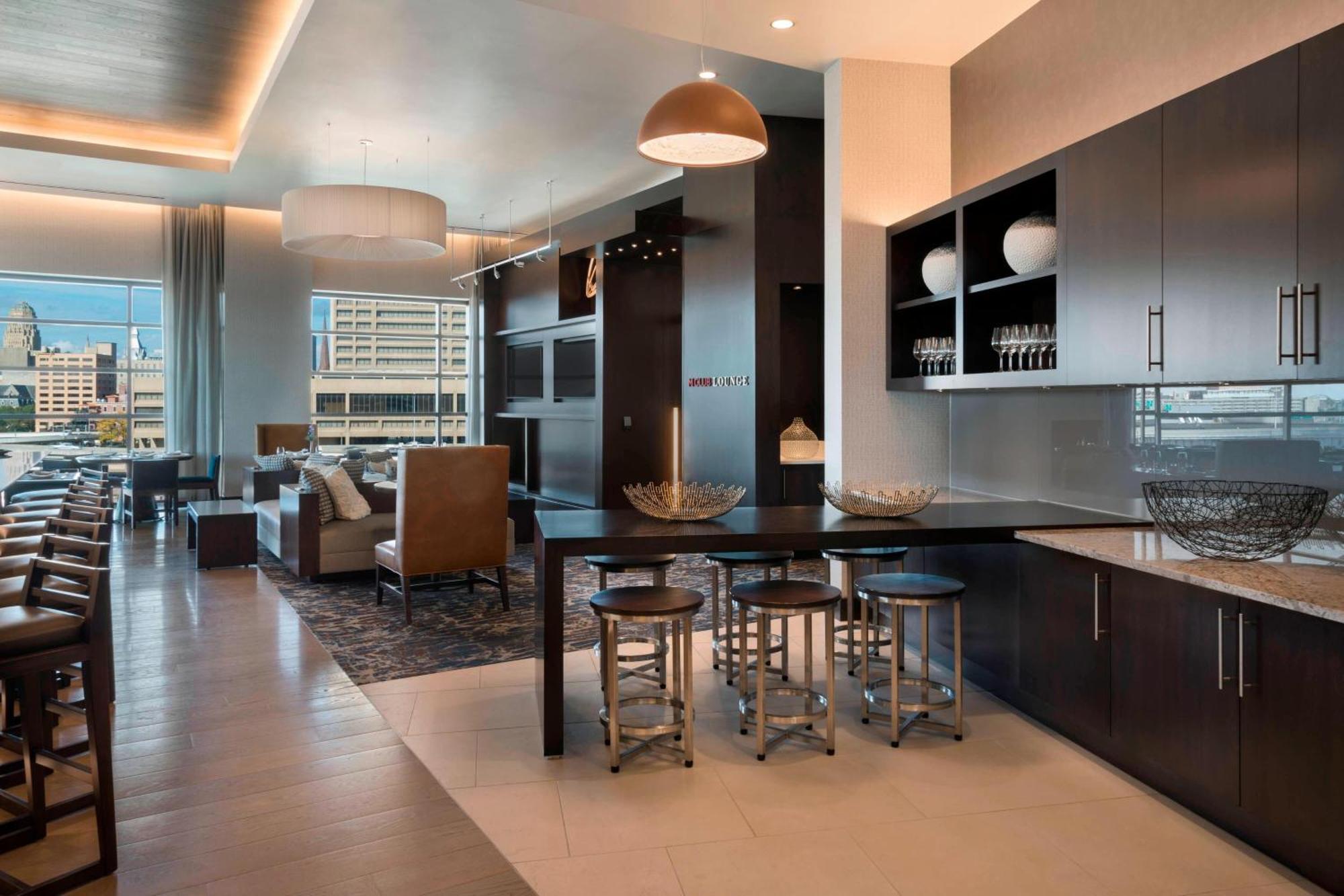 Buffalo Marriott At Lecom Harborcenter Kültér fotó