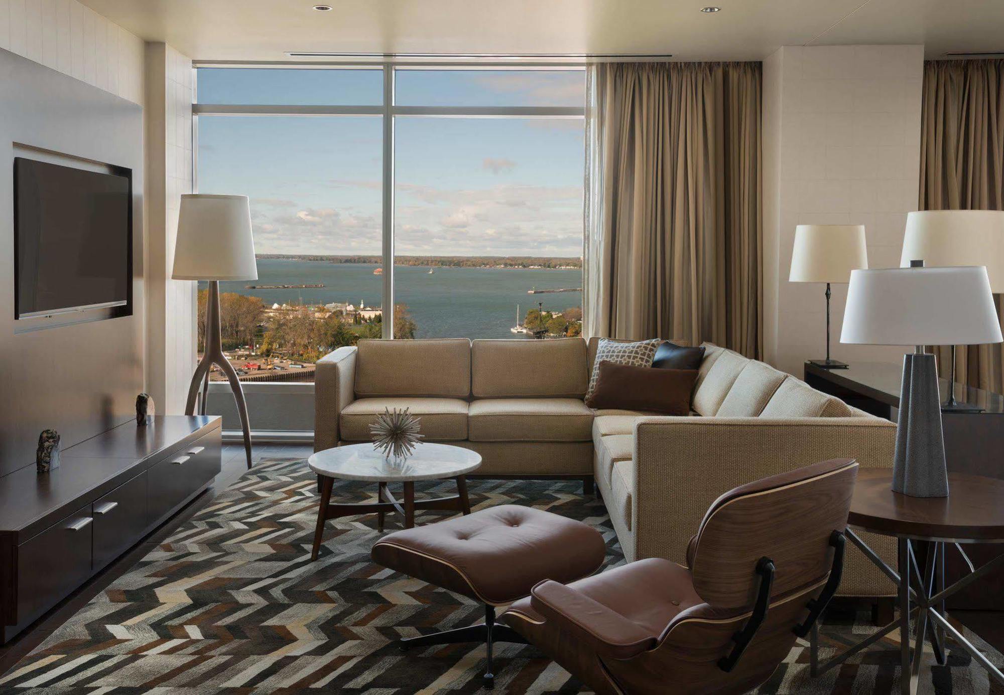 Buffalo Marriott At Lecom Harborcenter Kültér fotó